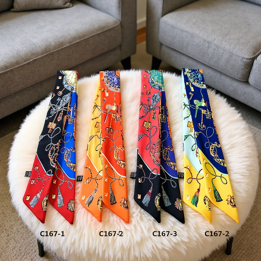 Women Accessories In Wholesale - Écharpe imprimée quatre saisons pour femmes,