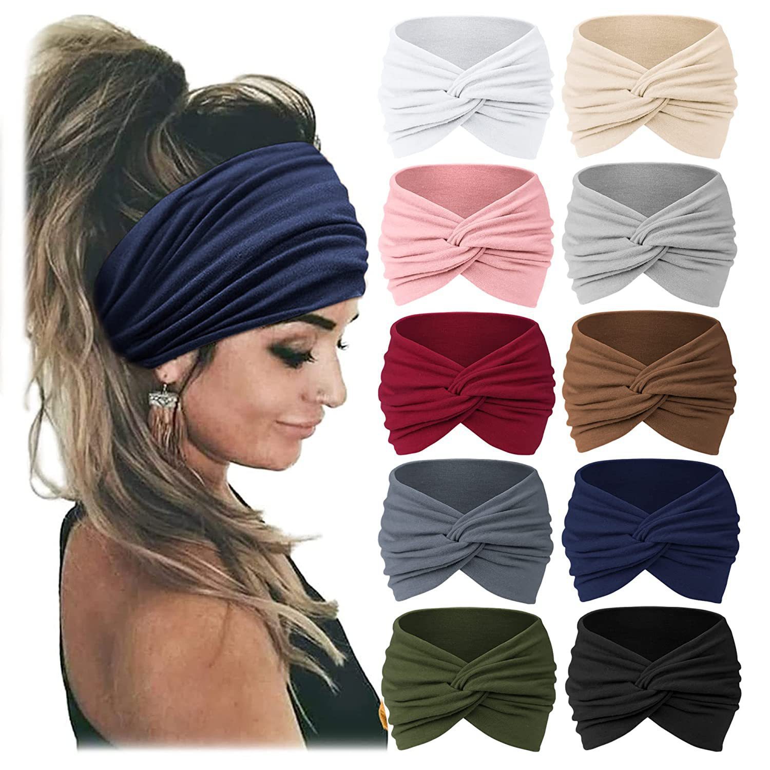 Women'S Exercise Accessories - Bandeau élastique large pour femmes, accessoire