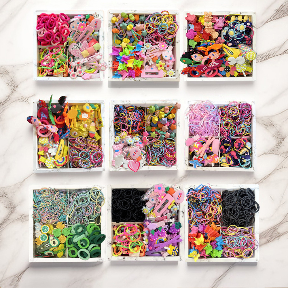 Women Accessories Gift Box - Ensemble d'accessoires pour cheveux mignons pour