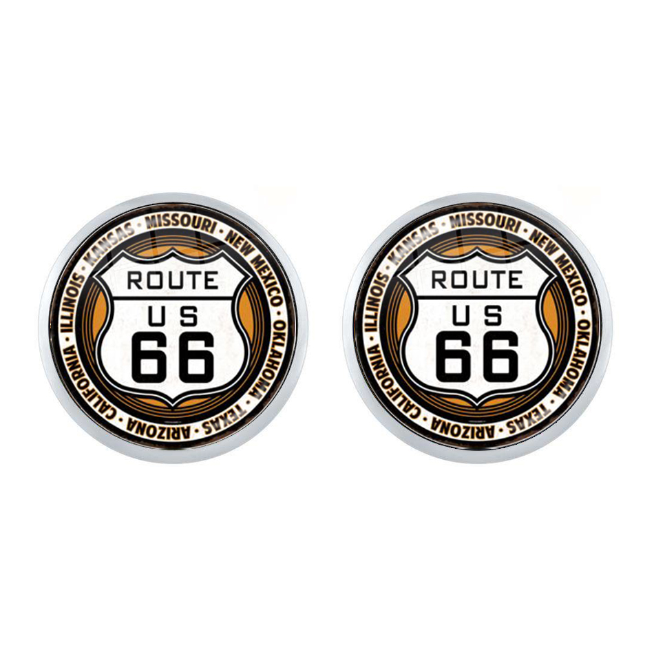 Women Accessories Usa - Boucles d'oreilles Route 66 pour femmes