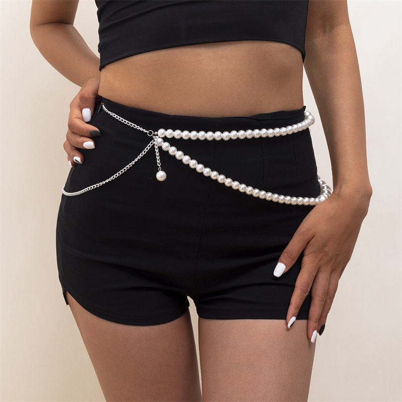 Women'S Jeans Accessories Chain - Ceinture de taille élégante pour femme