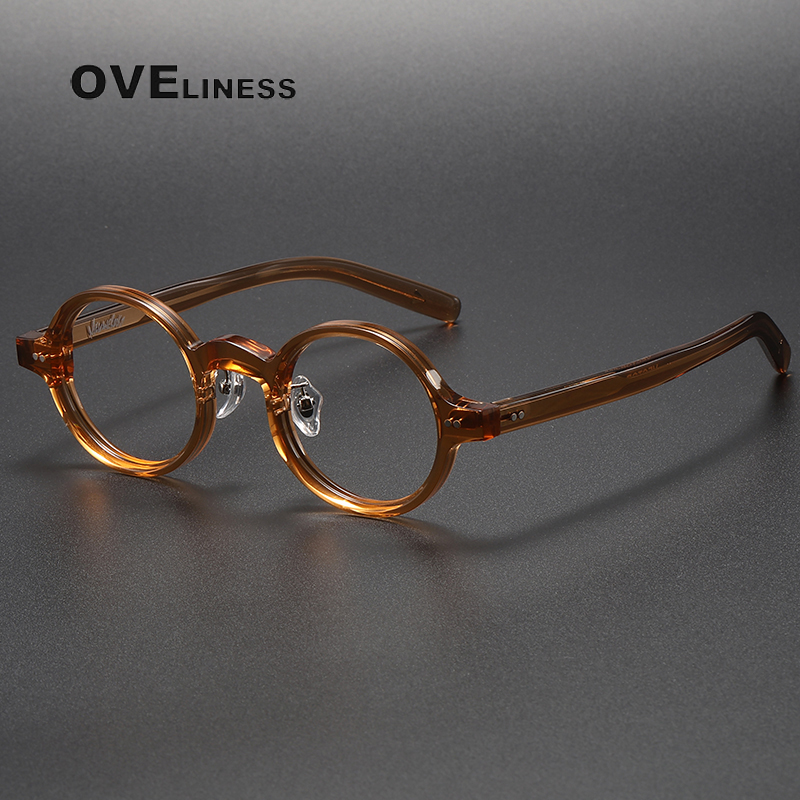 Women Accessories Vector - 2025 Vintage acétate lunettes cadre hommes