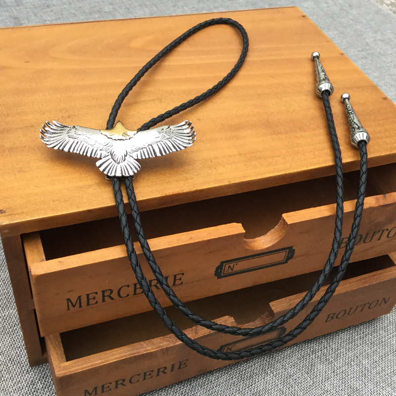 Women'S Eagles Accessories - Cravate bolo en acier inoxydable pour