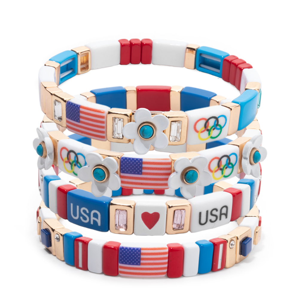 Women Accessories Usa - Nouveaux Bracelets Patriotiques 2026 pour Femmes