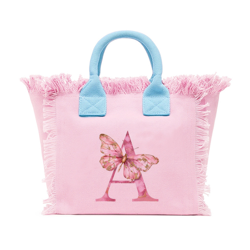 Women'S Accessories Handbags - Sac de plage rose personnalisé avec