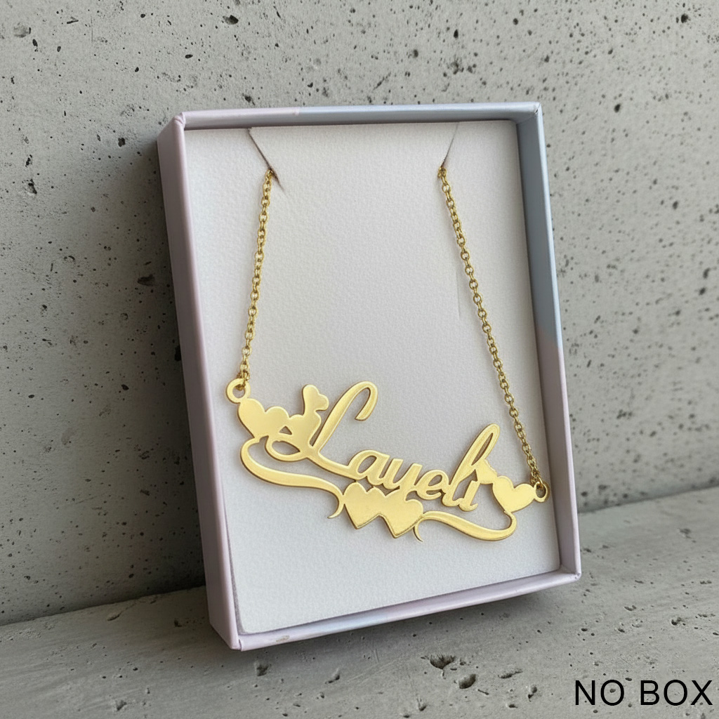 Women Accessories Gift Box - Collier personnalisé en acier inoxydable fait