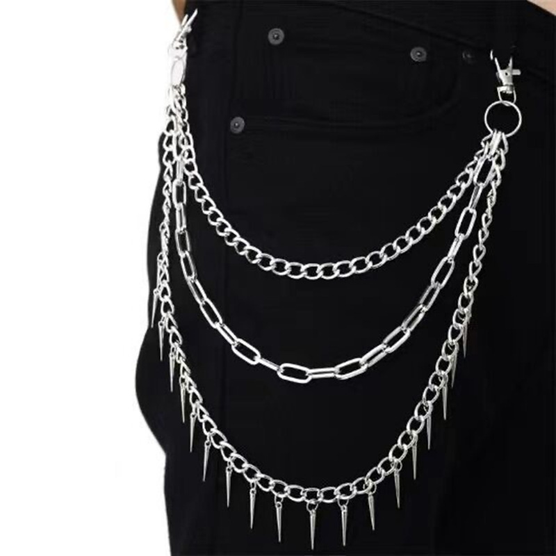 Women'S Jeans Accessories Chain - Chaîne Punk sur les pantalons en