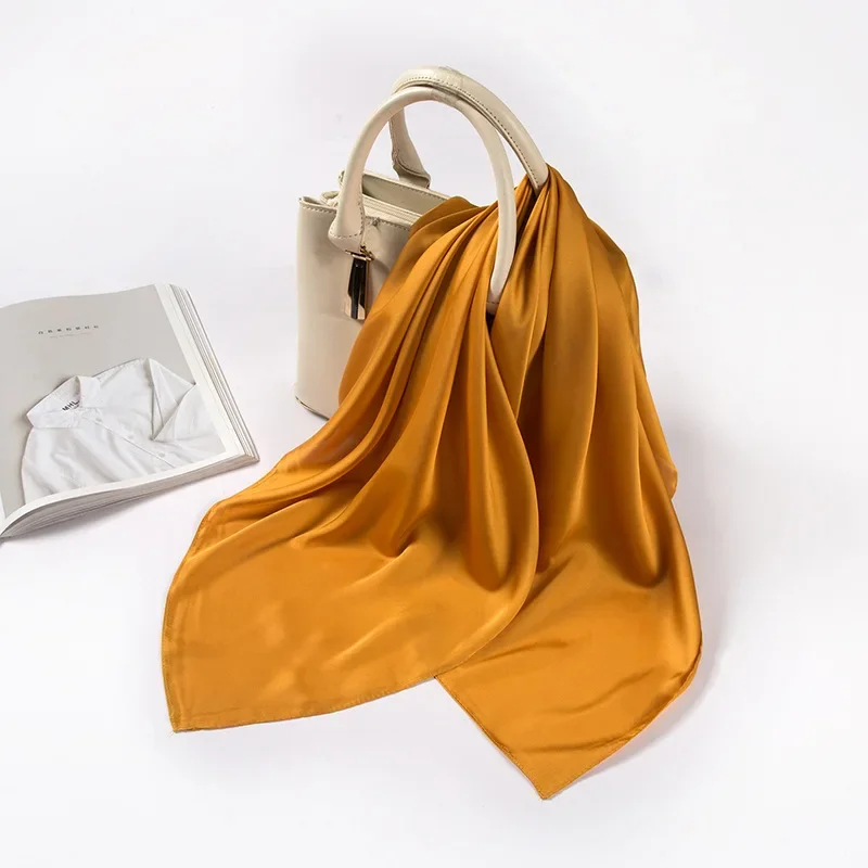Écharpe en satin pour femmes 7 - Women Accessories In Wholesale avis et prix