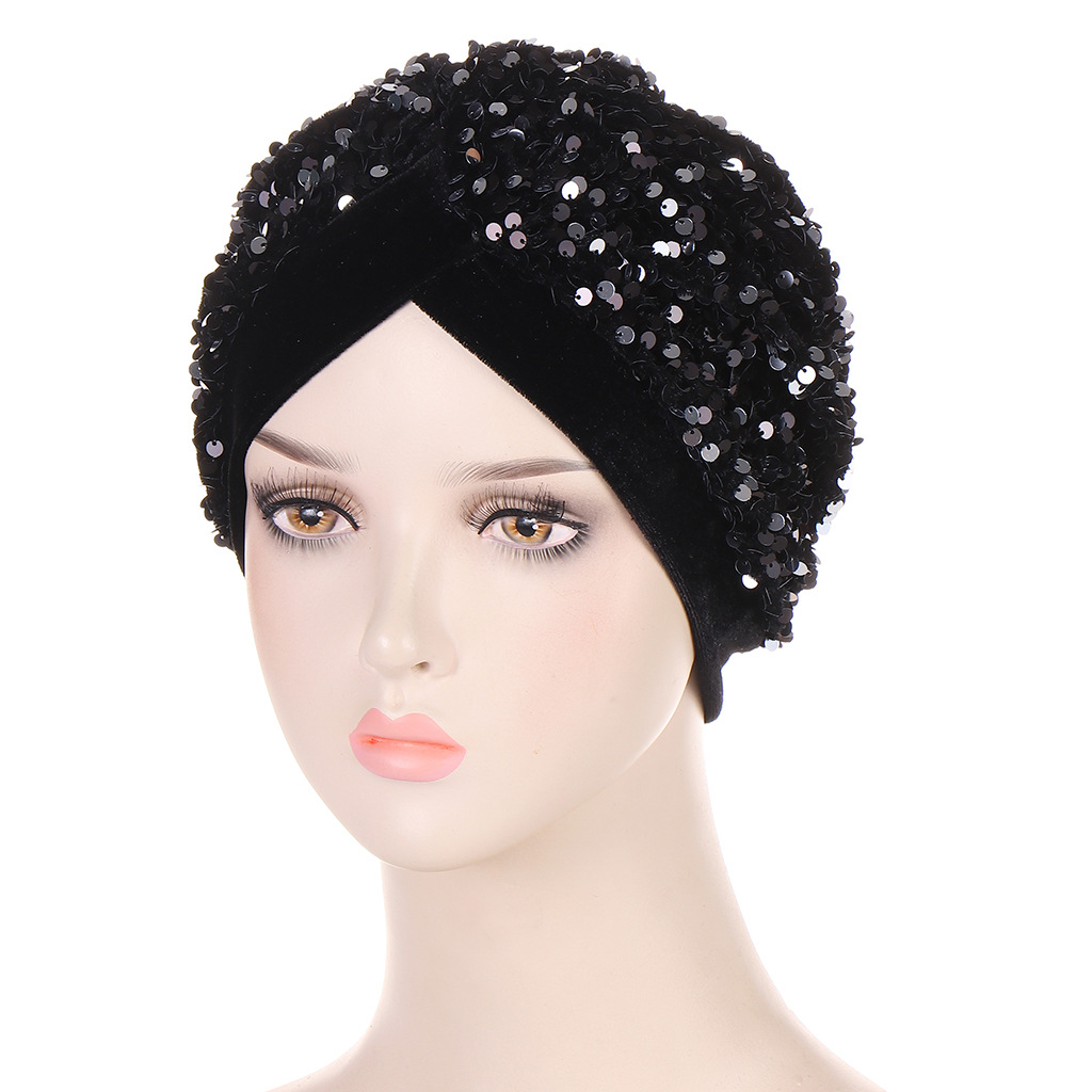 Casquettes Turban en velours à - Women Accessories India avis et prix