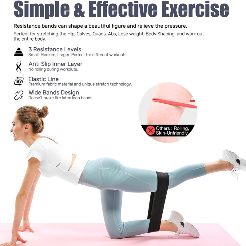 Set d'élastiques en caoutchouc - Women'S Exercise Accessories avis et prix