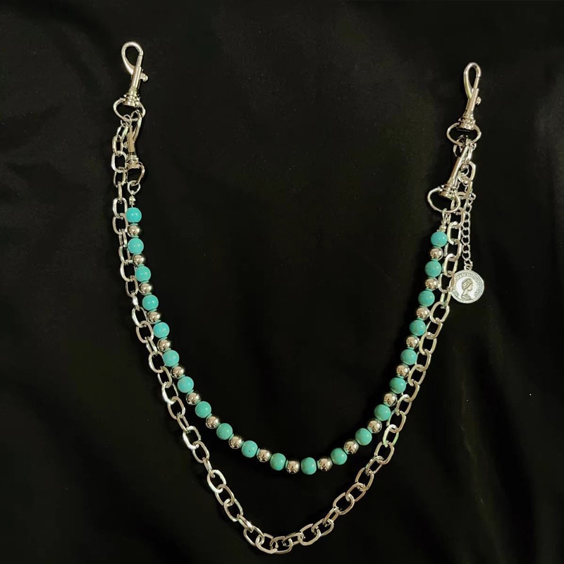 Porte-clés en métal Punk Rock  - Women'S Jeans Accessories Chain avis et prix