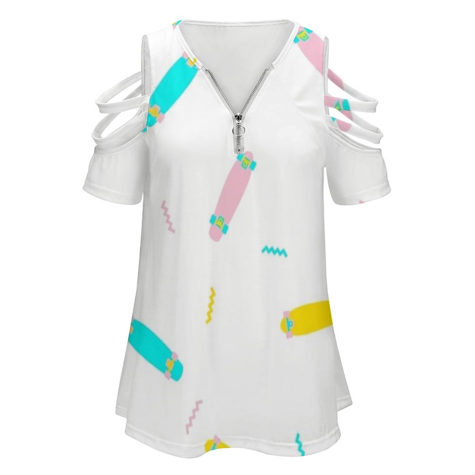 Icecream Boards-Chemise à manc - Women Accessories Vector avis et prix