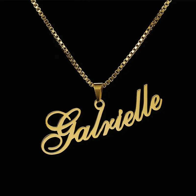 Collier pendentif plaque signa - Women Accessories Gift Box avis et prix
