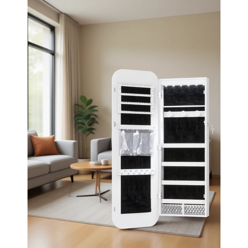 Armoire à bijoux éclairée par  - Women Accessories Organizer avis et prix