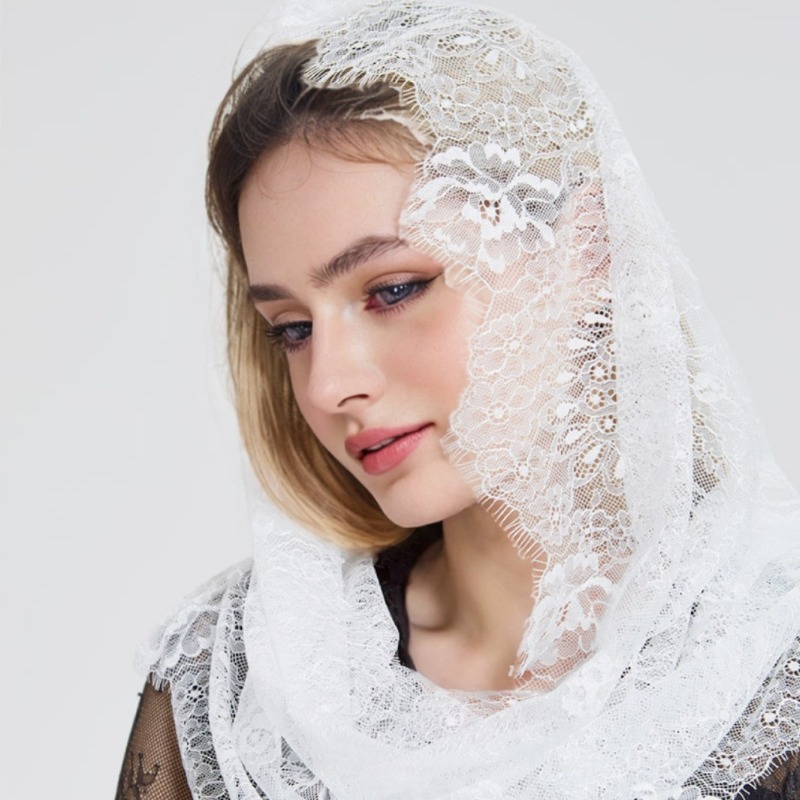 Voile de mariée musulman brodé - Women Accessories India avis et prix