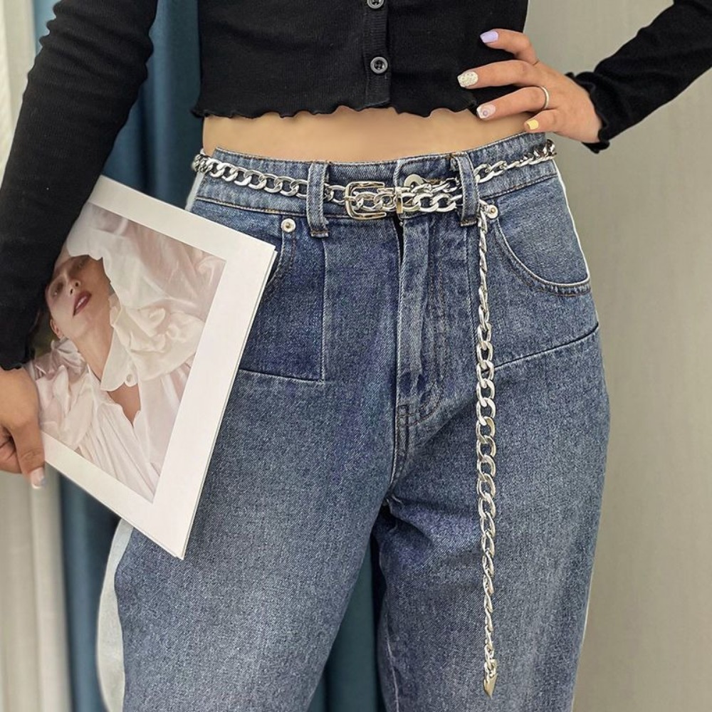 Ceintures à chaîne en métal si - Women'S Jeans Accessories Chain avis et prix