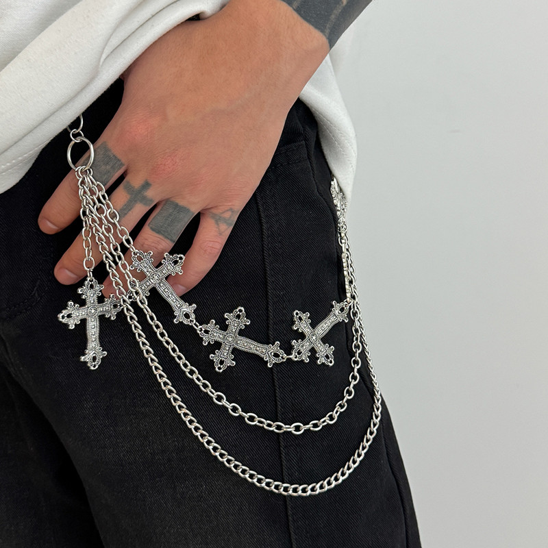 Chaîne de pantalon en métal Pu - Women'S Jeans Accessories Chain avis et prix