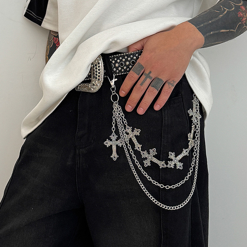 Chaîne de pantalon en métal Pu - Women'S Jeans Accessories Chain avis et prix
