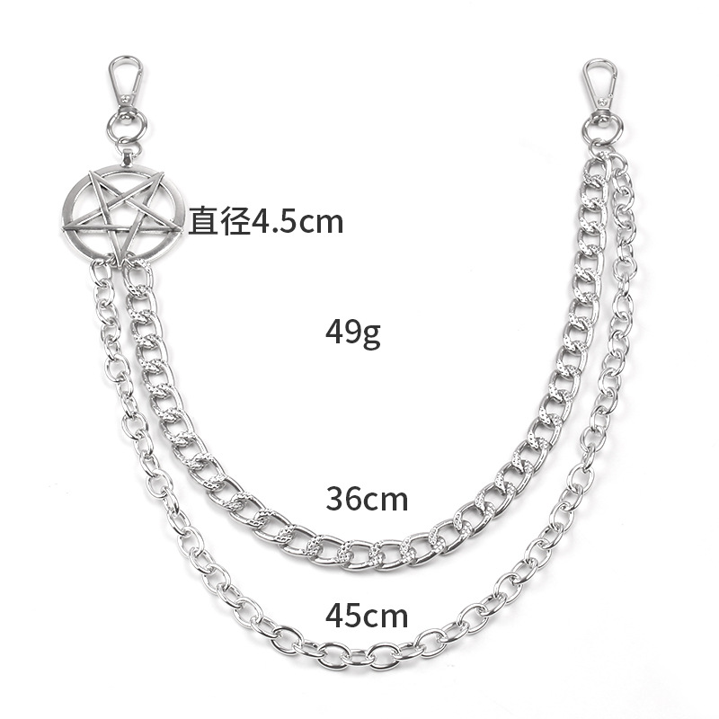 Porte-clés punk en métal avec  - Women'S Jeans Accessories Chain avis et prix