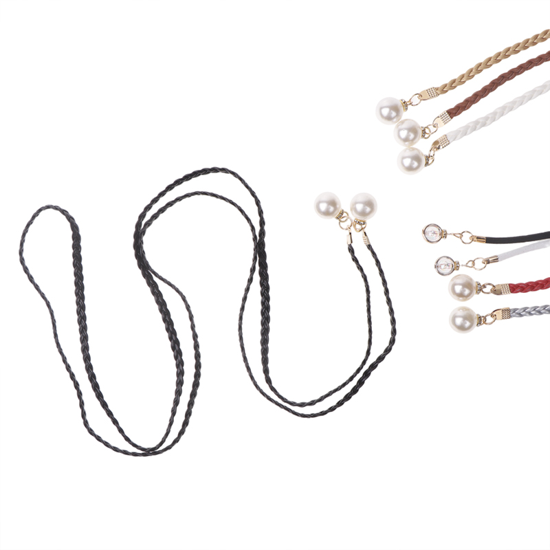 Ceinture tressée en cuir PU ré - Women'S Jeans Accessories Chain avis et prix