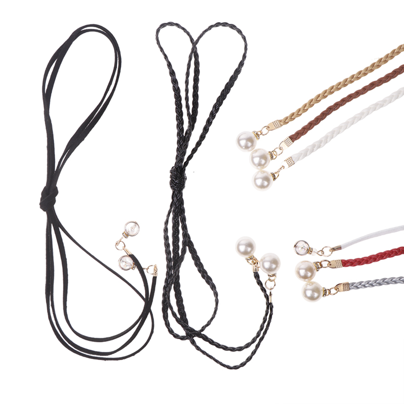 Ceinture tressée en cuir PU ré - Women'S Jeans Accessories Chain avis et prix