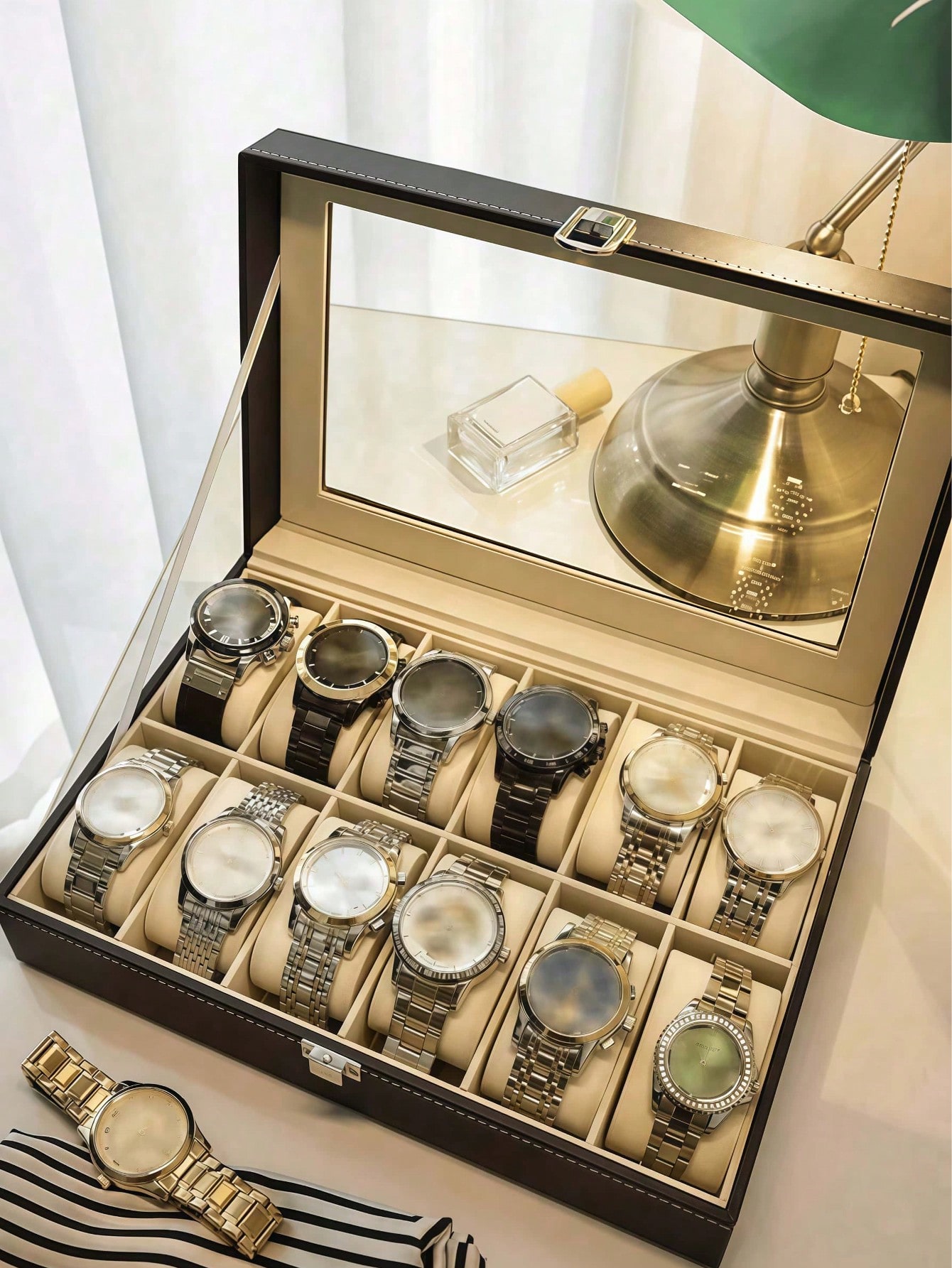 Boîte à montres en cuir avec s - Women Accessories Gift Box avis et prix