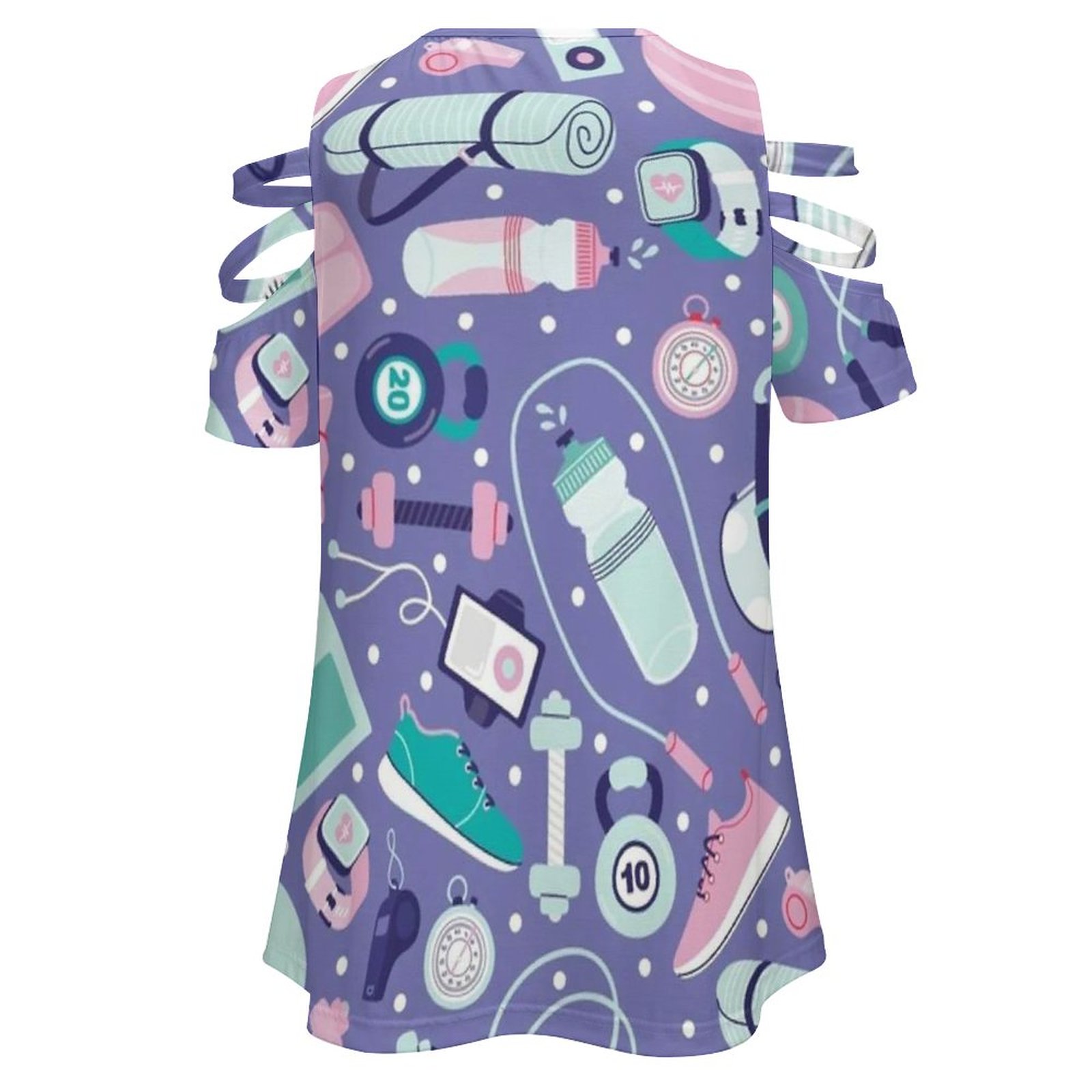 T-shirt à manches courtes et c - Women Accessories Vector avis et prix