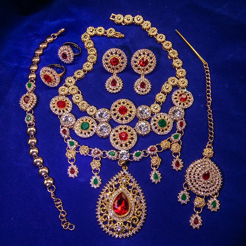 Ensembles de bijoux indiens po - Women Accessories India avis et prix