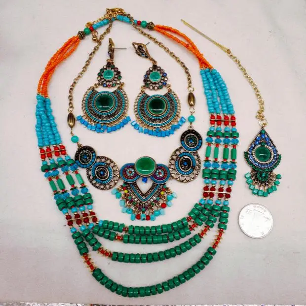 Ensembles de bijoux indiens po - Women Accessories India avis et prix
