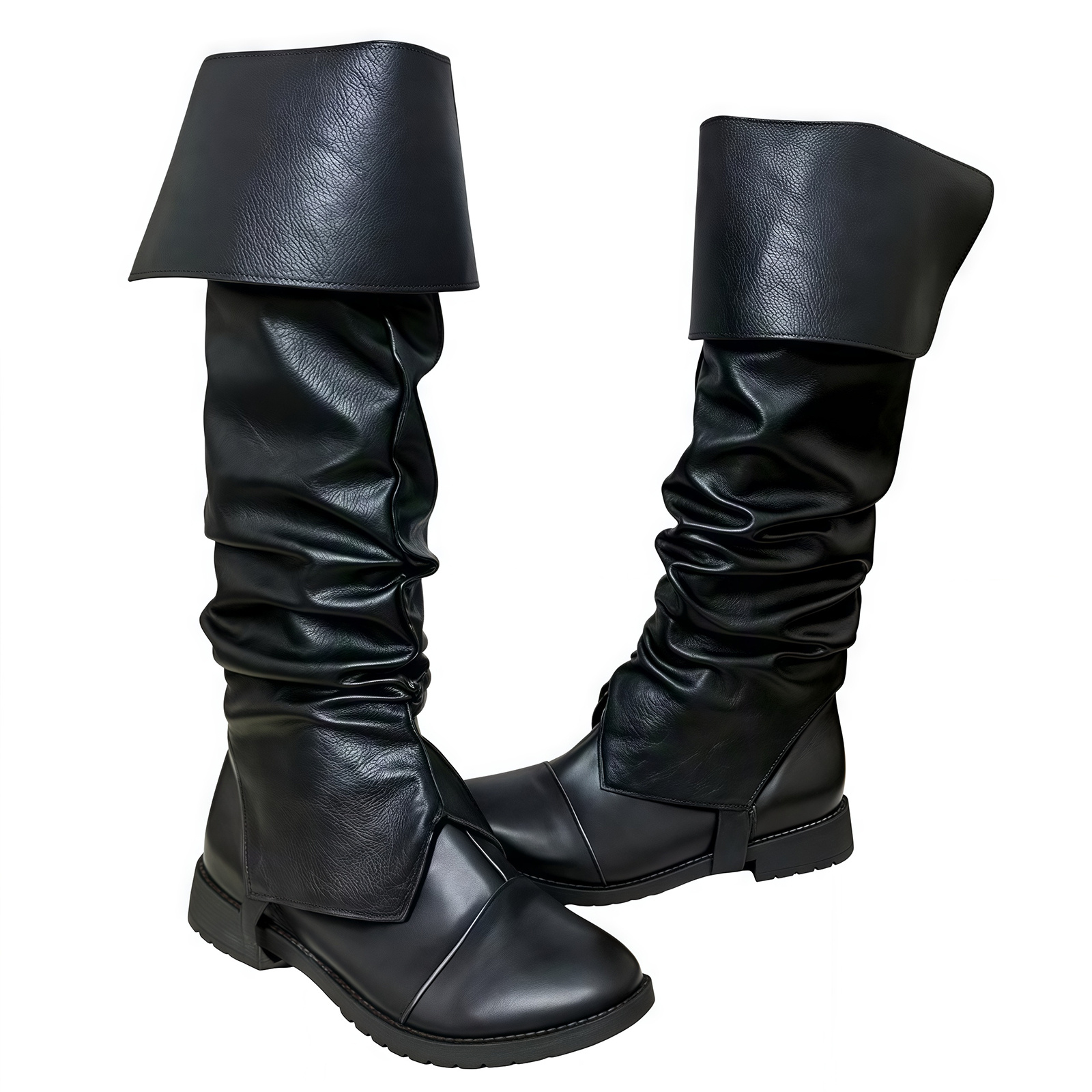 Couvre-bottes de pirate médiév - Women'S Viking Accessories avis et prix