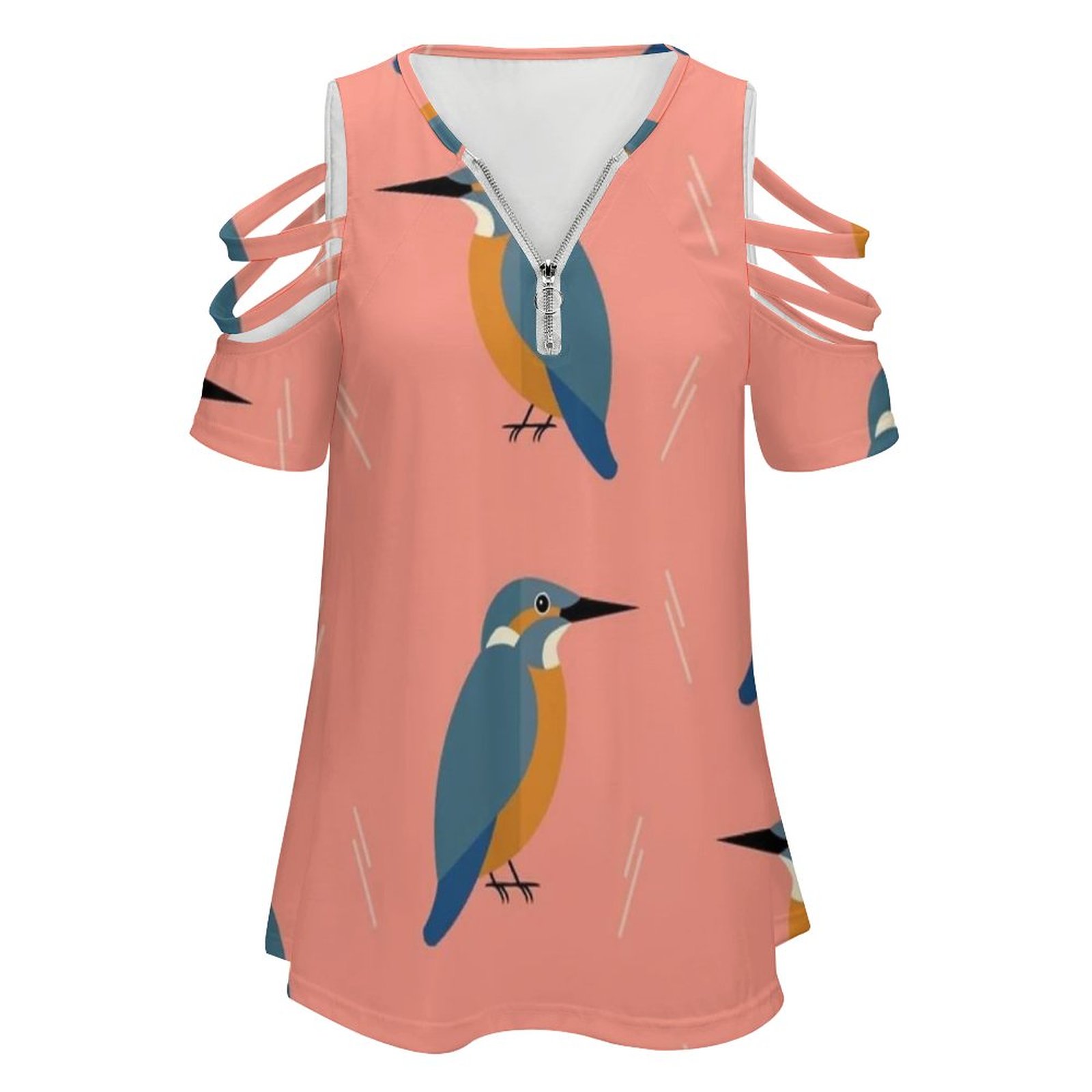 Kingfishers Everywhere-Chemise - Women Accessories Vector avis et prix