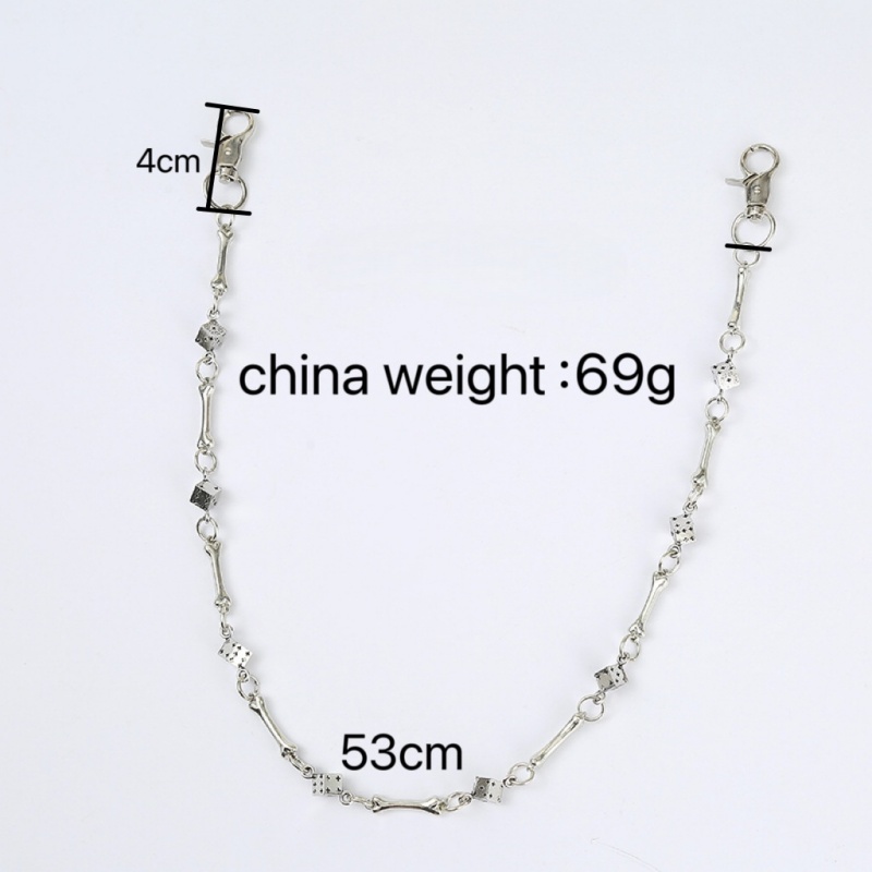 Chaîne de pantalon de dés d'os - Women'S Jeans Accessories Chain avis et prix