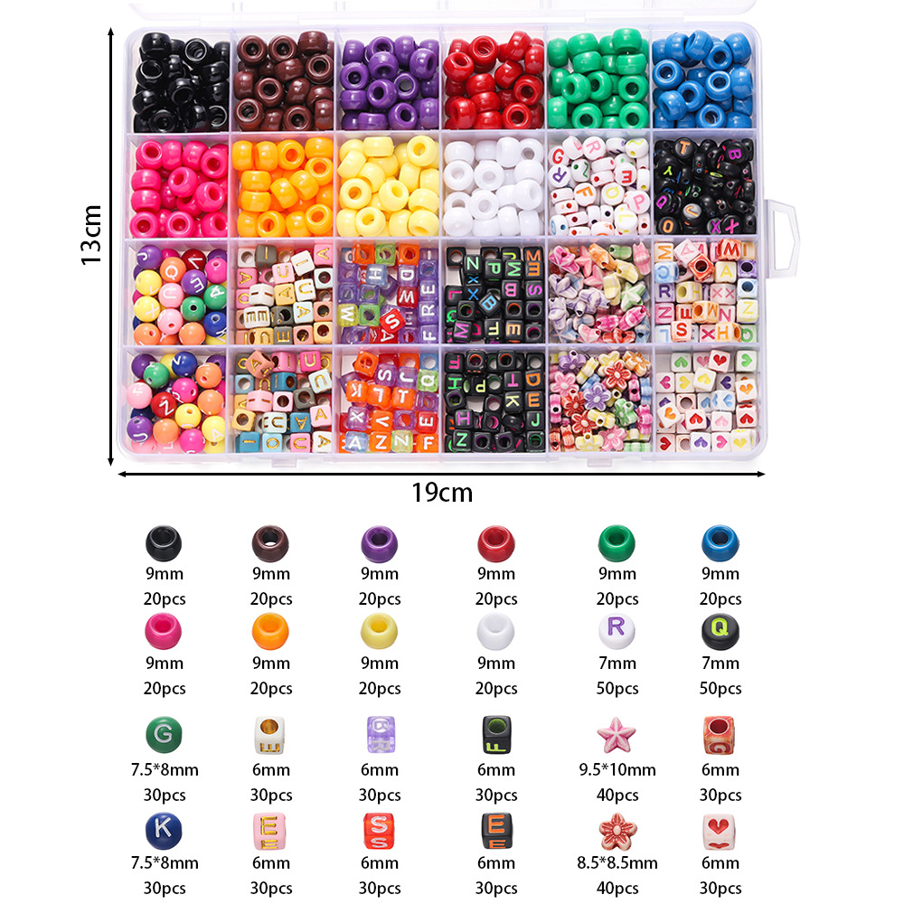 1 Boîte de Perles Acryliques C - Women Accessories Gift Box avis et prix